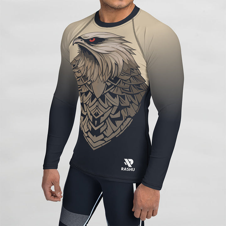 Rashguard Aigle Eclaireur - Homme Votre Rash Guard, Votre Mérite | Rashu