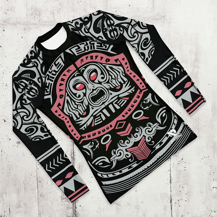 Rashguard Aztec Mystique Rose - Homme Rashu | Shop de Rash Guards Numéro 1