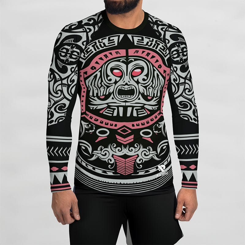 Rashguard Aztec Mystique Rose - Homme Rashu | Shop de Rash Guards Numéro 1