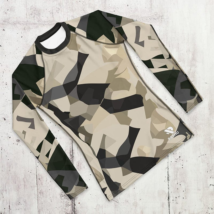 Rashguard Beige Camo - Homme Rashu | Shop de Rash Guards Numéro 1