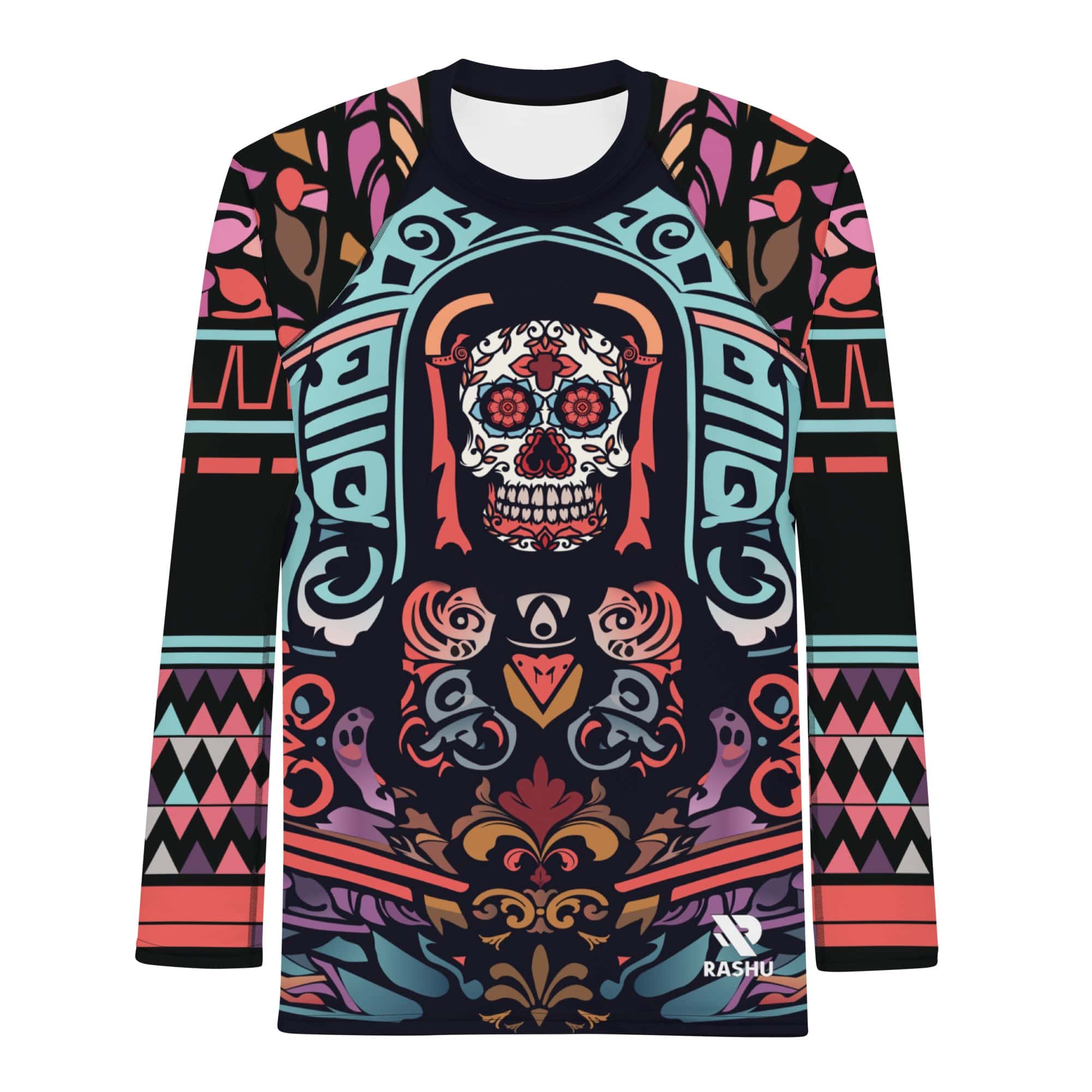 Rashguard Dia de los Muertos - Homme Rashu | Shop de Rash Guards Numéro 1