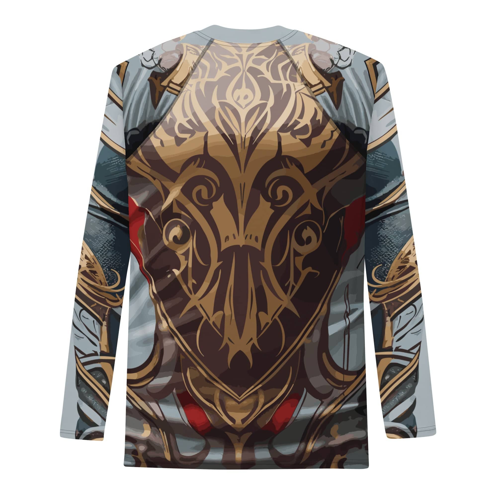 Rashguard Guerrier Ornamental - Homme Votre Rash Guard, Votre Mérite | Rashu