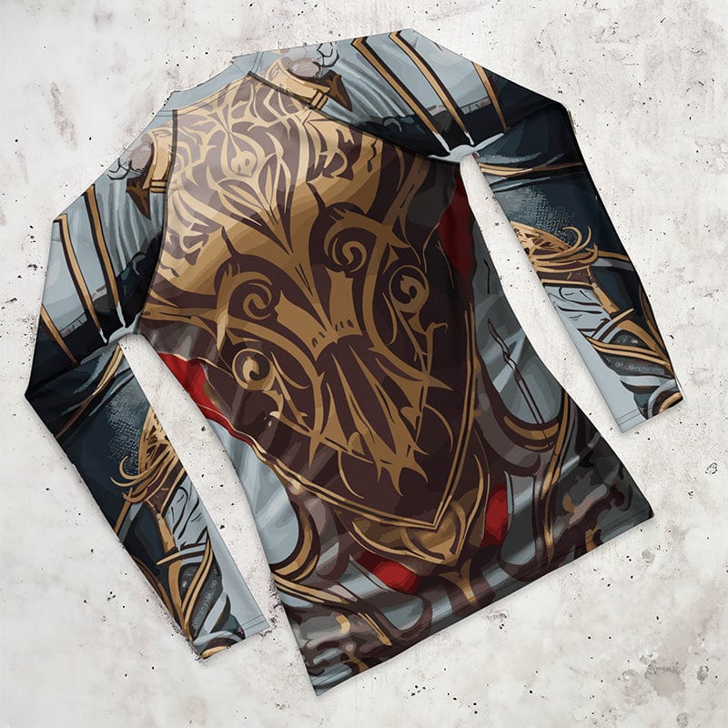 Rashguard Guerrier Ornamental - Homme Votre Rash Guard, Votre Mérite | Rashu