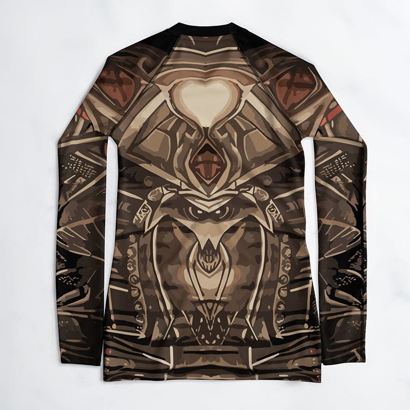 Rashguard Guerriere Sombre - Femme Votre Rash Guard, Votre Mérite | Rashu