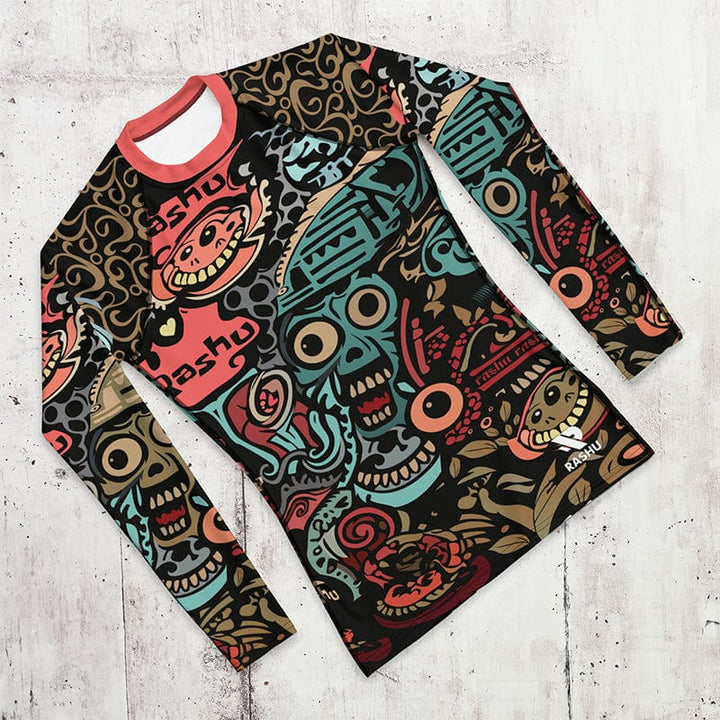 Rashguard Hypnotik Totem Coloré - Homme Rashu | Shop de Rash Guards Numéro 1