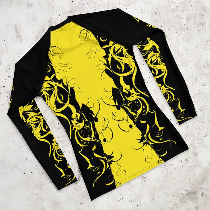 Rashguard Jaune Eclat Solaire - Homme Rashu | Shop de Rash Guards Numéro 1