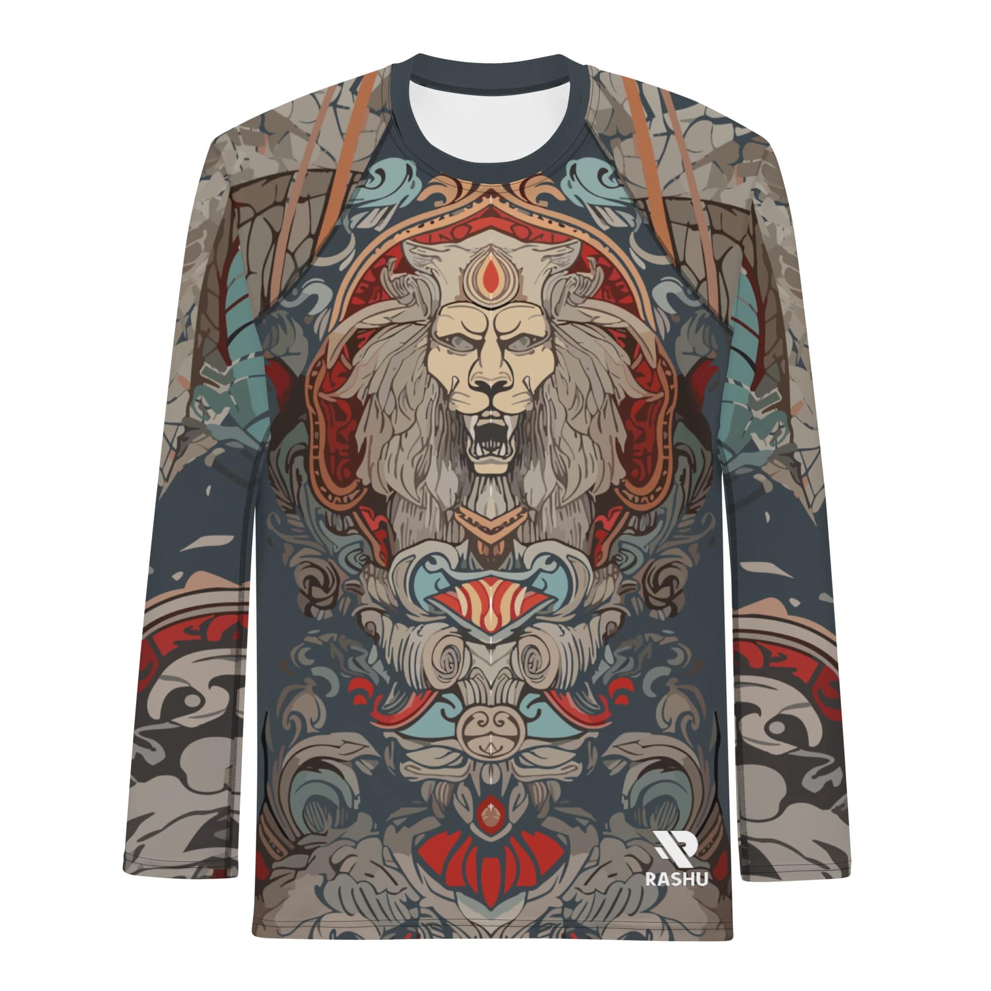 Rashguard Lion "Le Roi" - Homme Rashu | Shop de Rash Guards Numéro 1