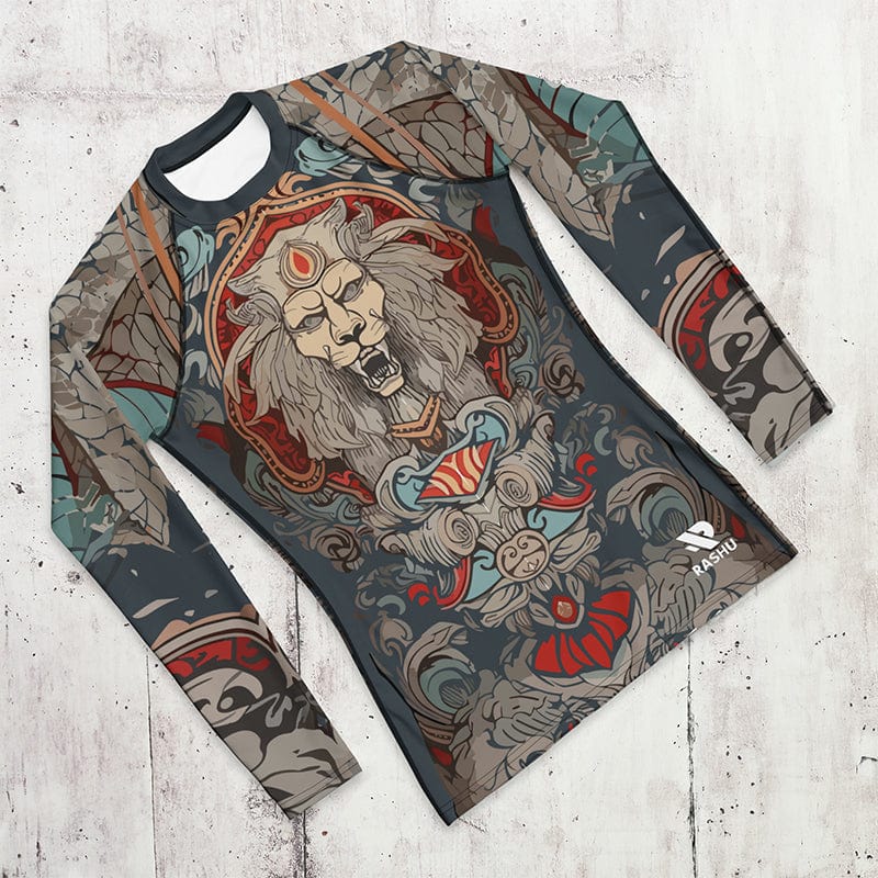 Rashguard Lion "Le Roi" - Homme Rashu | Shop de Rash Guards Numéro 1