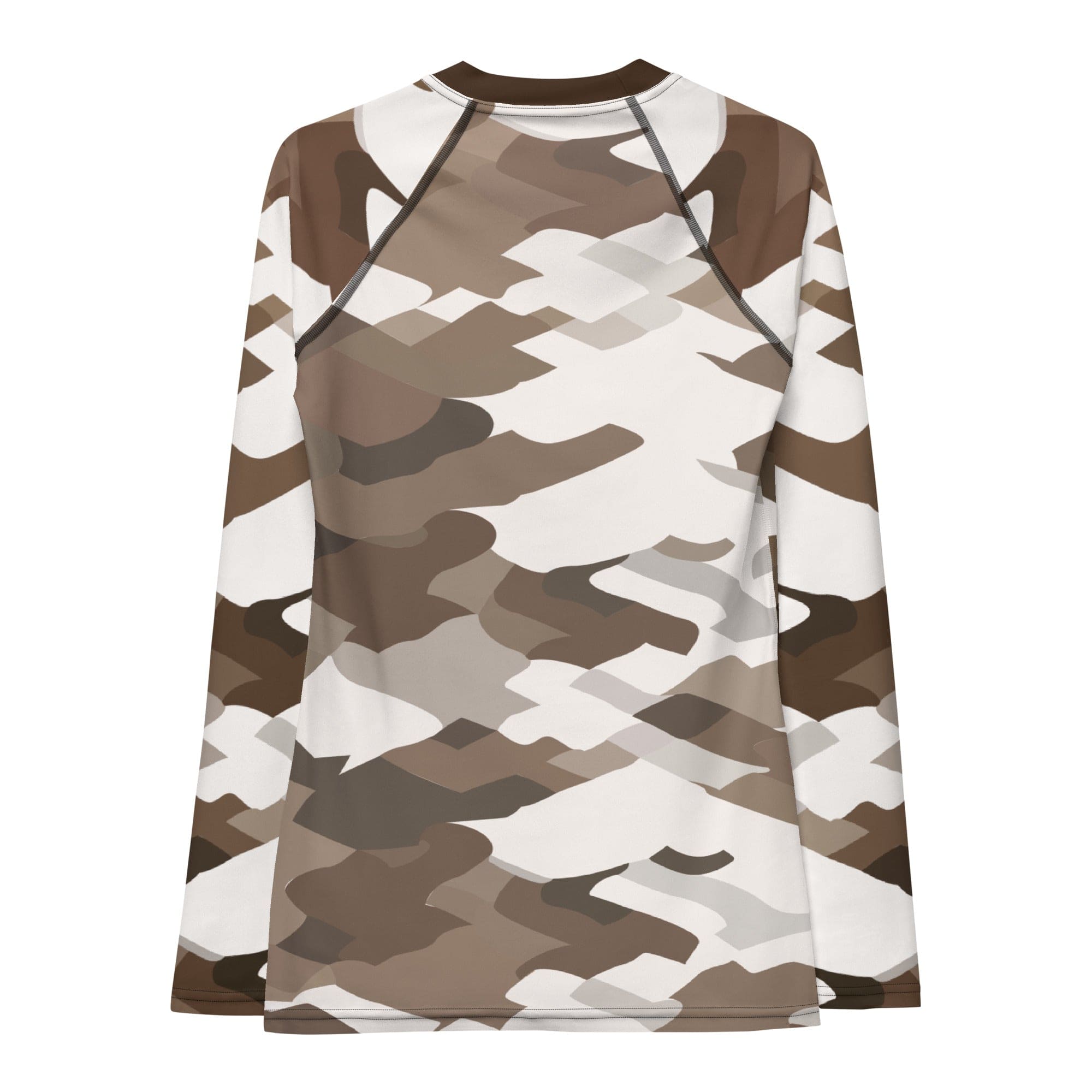 Rashguard Marron Camo - Femme Votre Rash Guard, Votre Mérite | Rashu