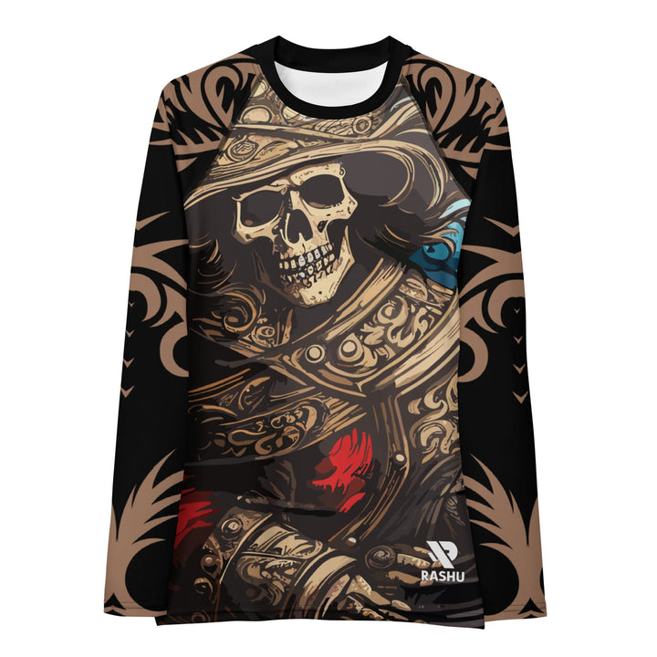 Rashguard Motif Pirate Ténébreux - Femme Votre Rash Guard, Votre Mérite | Rashu