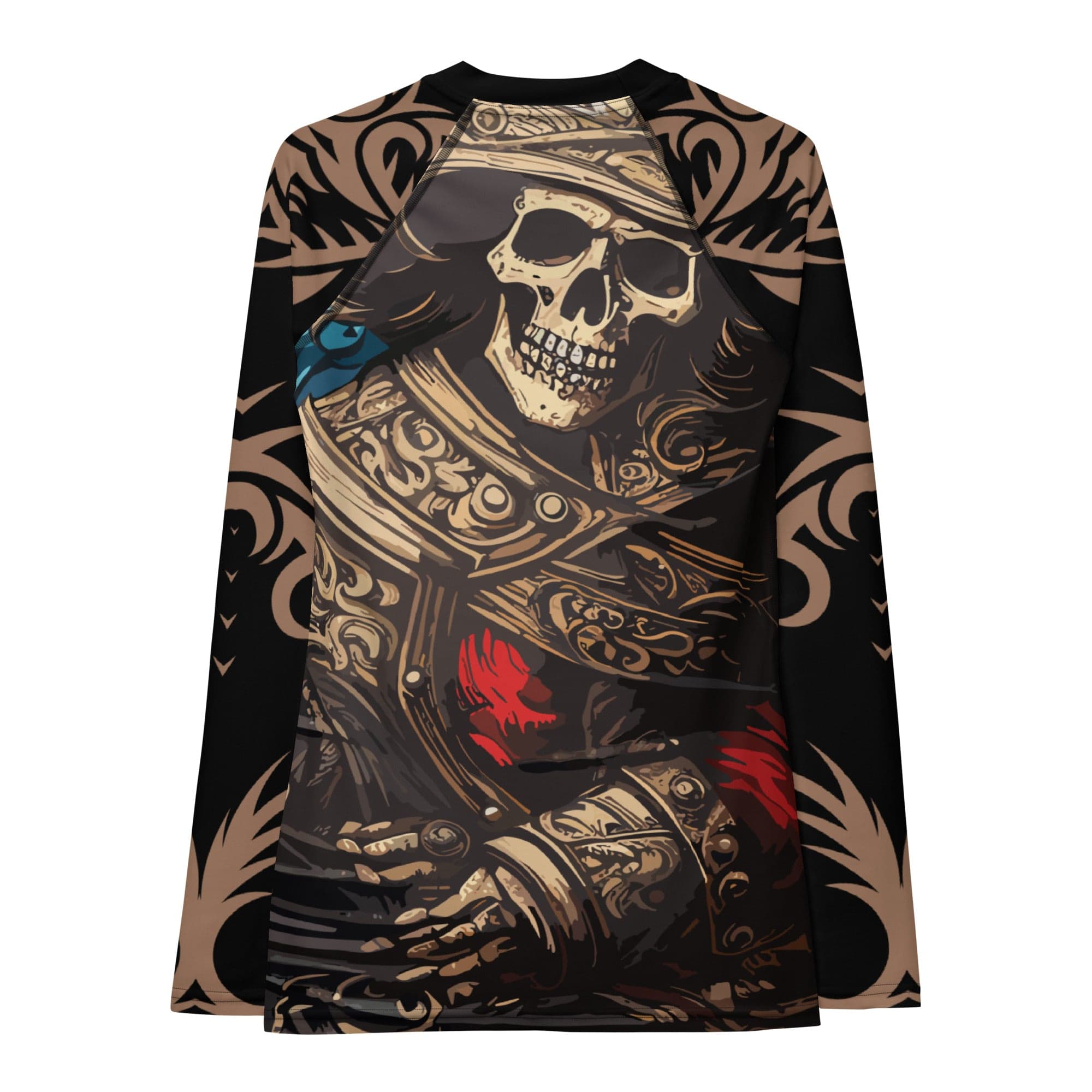 Rashguard Motif Pirate Ténébreux - Femme Votre Rash Guard, Votre Mérite | Rashu