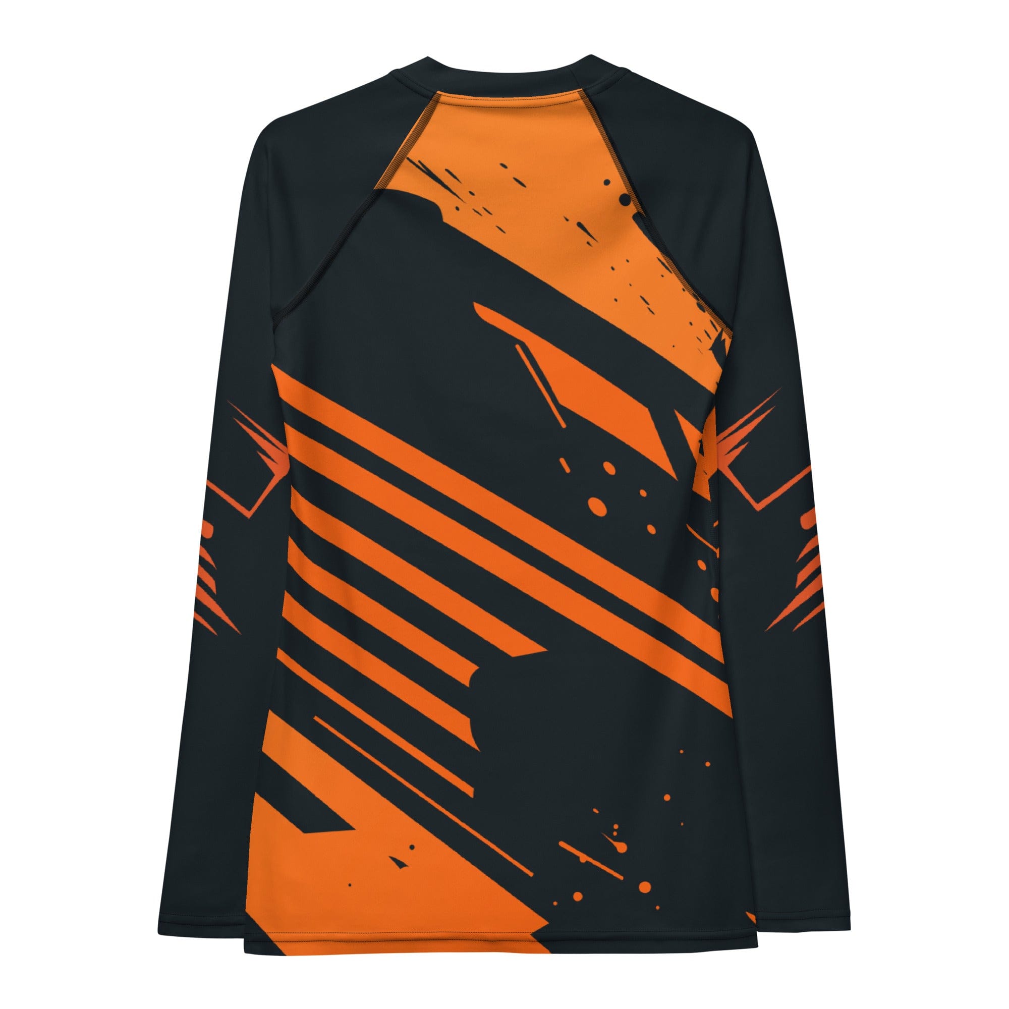 Rashguard Orange Éclat Dynamique - Femme Votre Rash Guard, Votre Mérite | Rashu