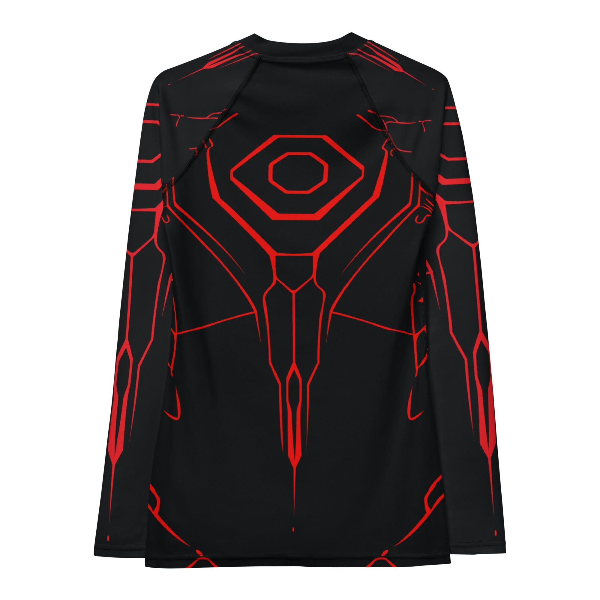 Rashguard Performance Rouge et Noir - Femme Votre Rash Guard, Votre Mérite | Rashu