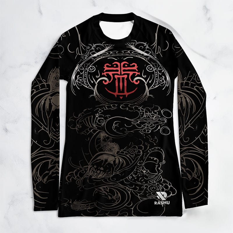 Rashguard Serpent Mythique - Femme Votre Rash Guard, Votre Mérite | Rashu