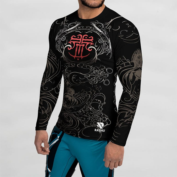 Rashguard Serpent Mythique - Homme Votre Rash Guard, Votre Mérite | Rashu