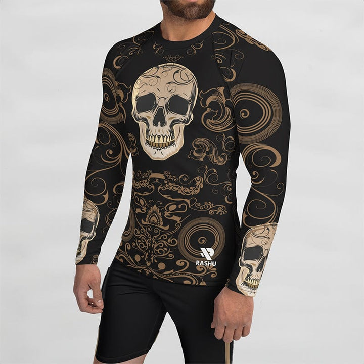 Rashguard Tête de Mort - Homme Rashu | Shop de Rash Guards Numéro 1