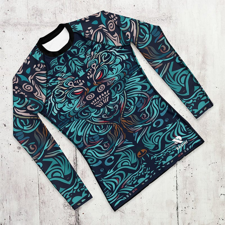 Rashguard Totem Spirituel Tiki - Homme Rashu | Shop de Rash Guards Numéro 1