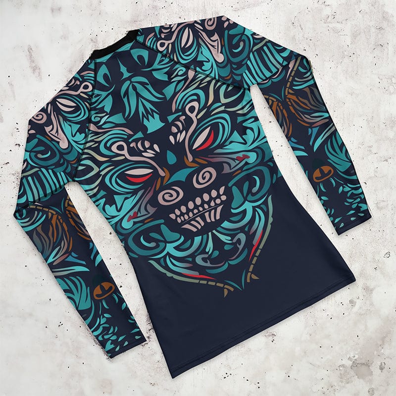 Rashguard Totem Spirituel Tiki - Homme Rashu | Shop de Rash Guards Numéro 1